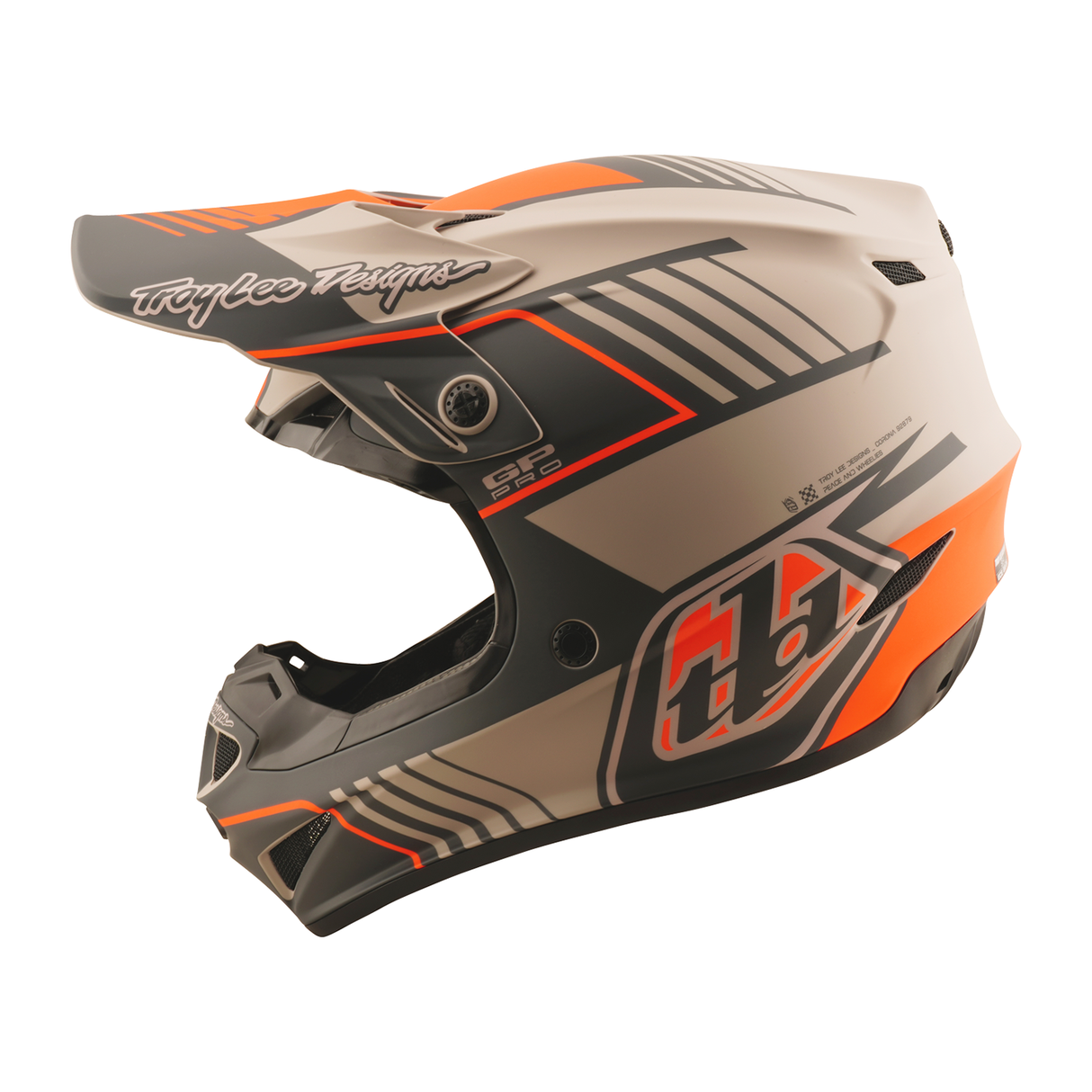 Troy Lee Designs GP PRO Segment Helmet - Taupe