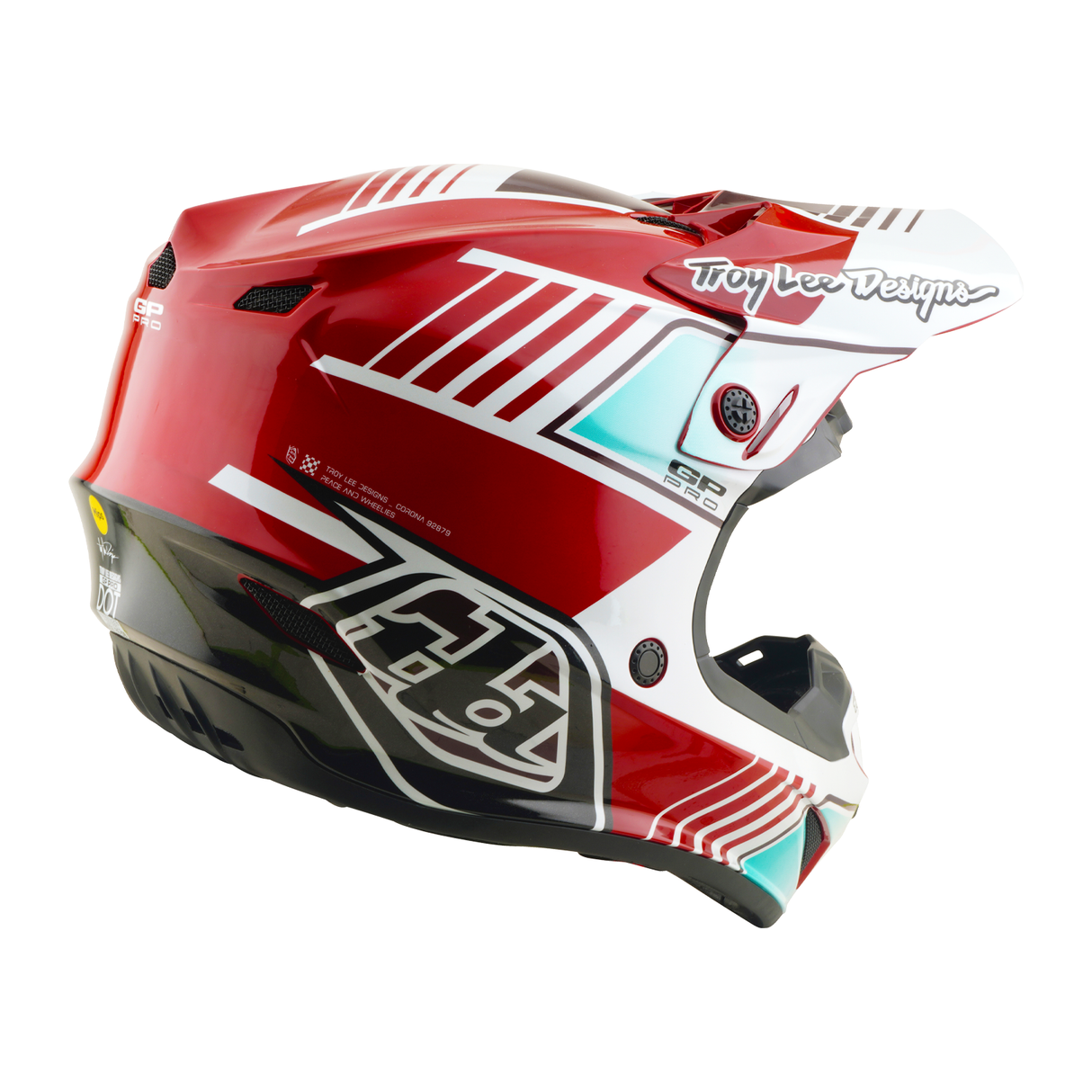 GP PRO Helmet w/Mips Segment - Red