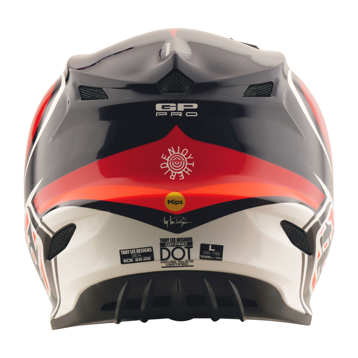 Troy Lee Designs GP PRO Crossover Helmet - Navy /Red