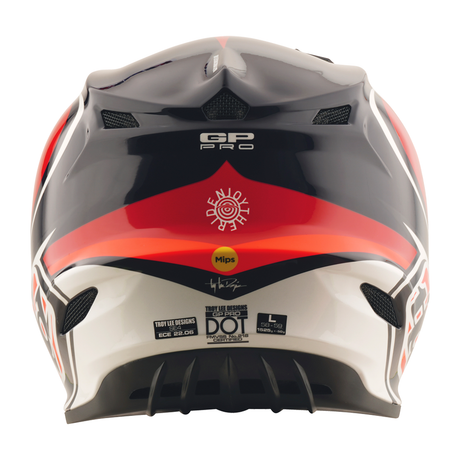 Troy Lee Designs GP PRO Youth Crossover Helmet - Black / Red