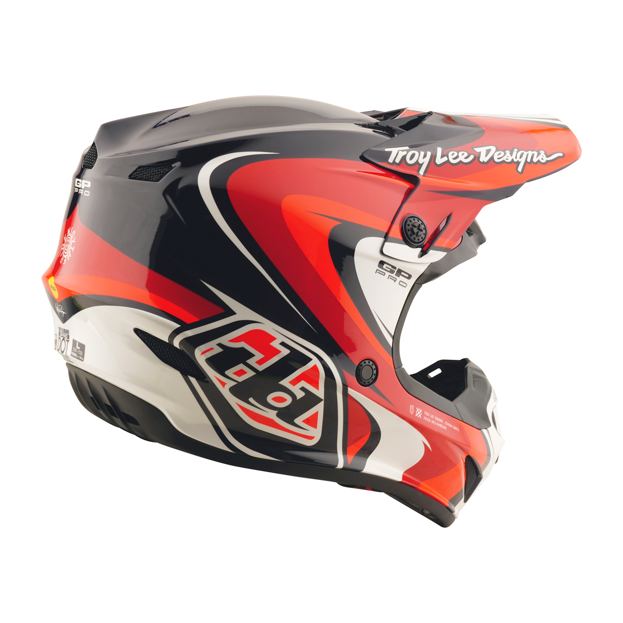 Troy Lee Designs GP PRO Crossover Helmet - Navy /Red