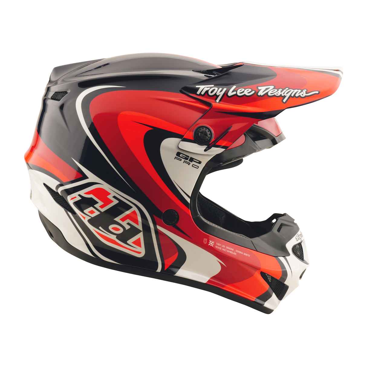 Troy Lee Designs GP PRO Crossover Helmet - Navy /Red