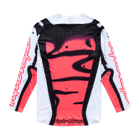 Troy Lee Designs SE Ultra Membrane Jersey - White / Infra Red