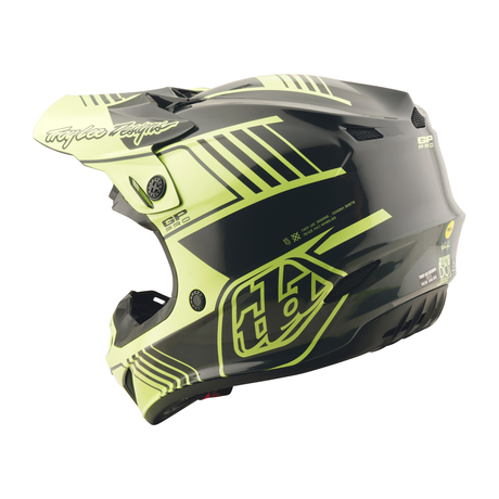 Troy Lee Designs GP PRO Youth Segment Helmet - Glo Yellow