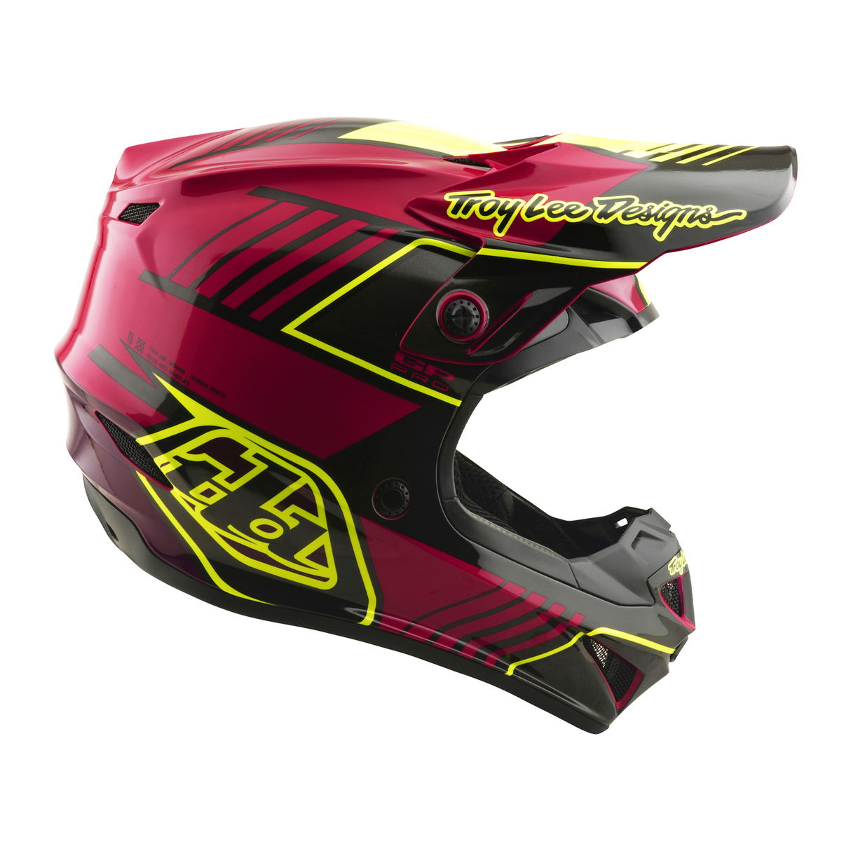 Youth GP PRO Helmet w/Mips Segment - Fuchsia