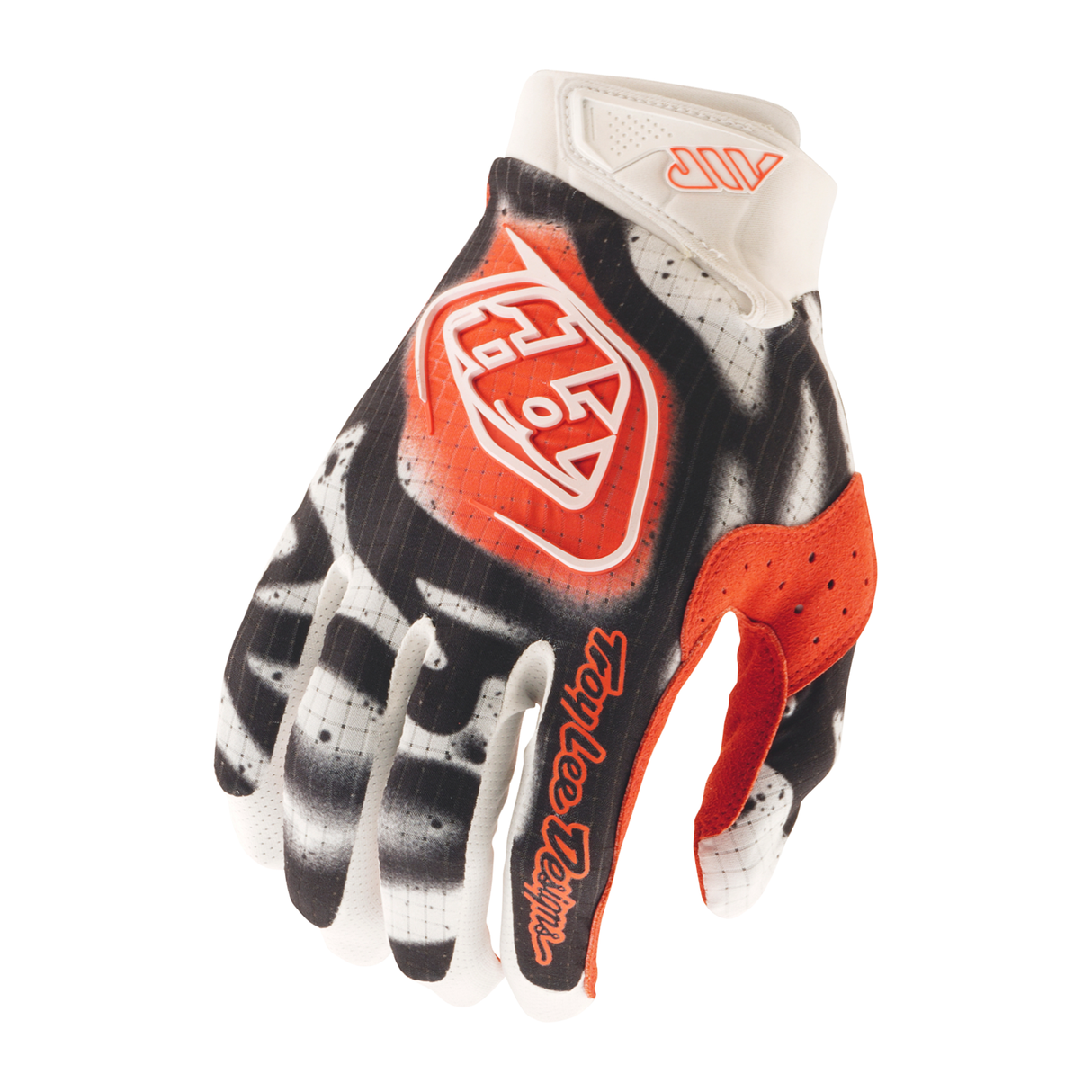 Troy Lee Designs AIR Membrane Youth Gloves - White / Infra Red