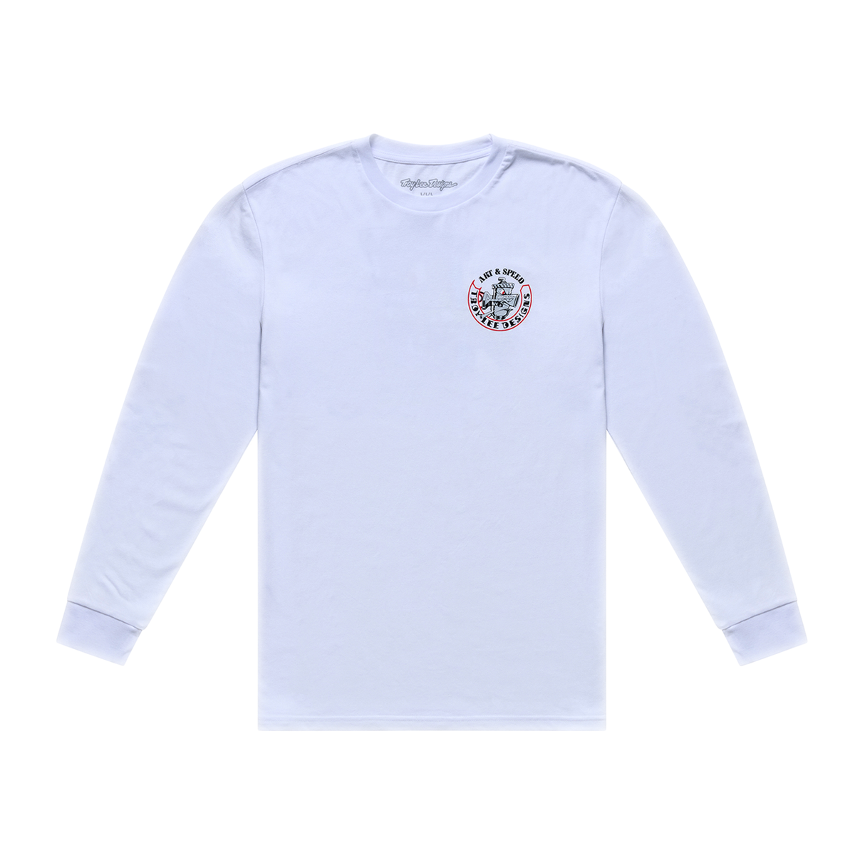 Long Sleeve Tee Carb Club - White
