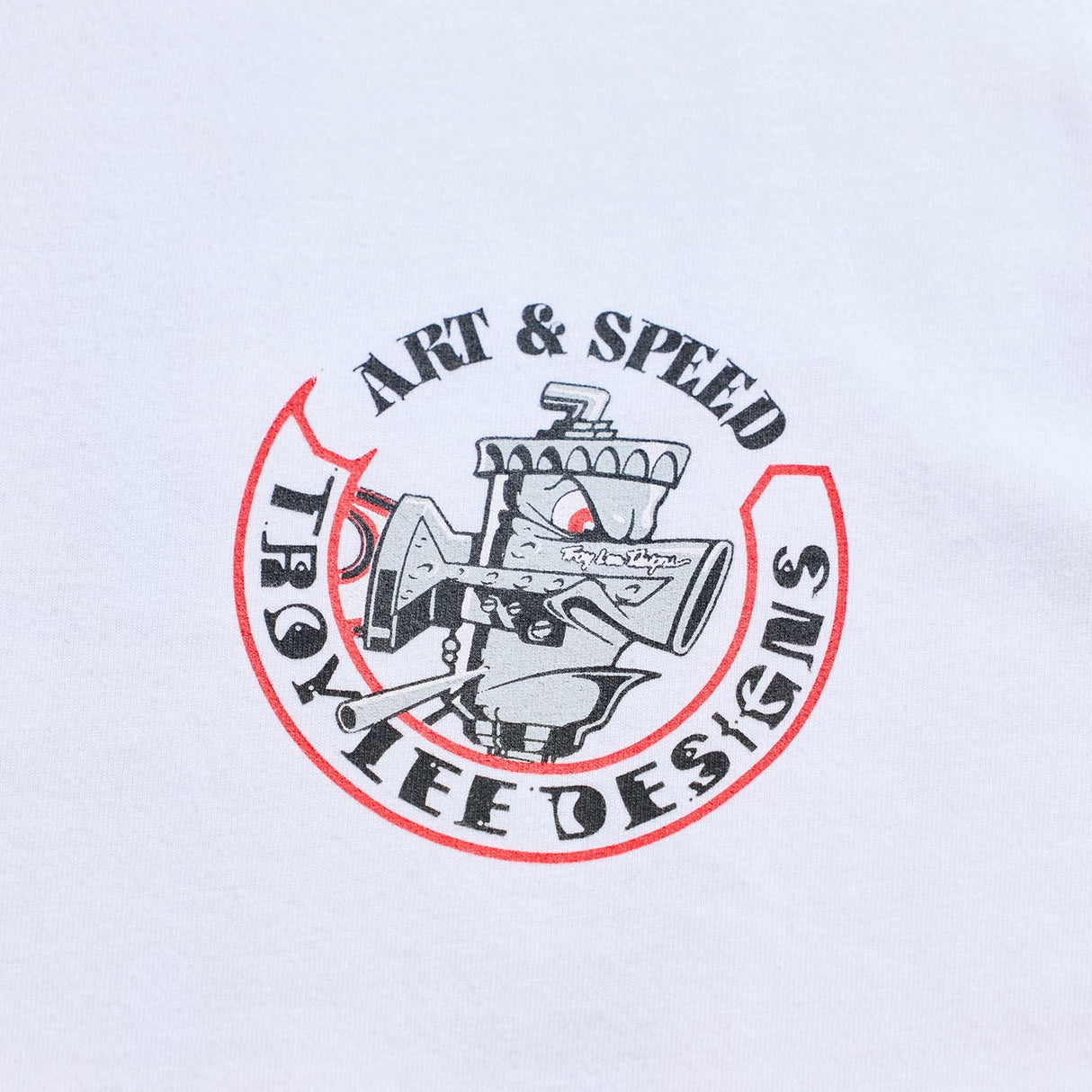 Long Sleeve Tee Carb Club - White