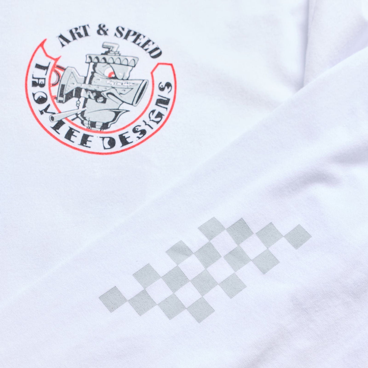 Long Sleeve Tee Carb Club - White