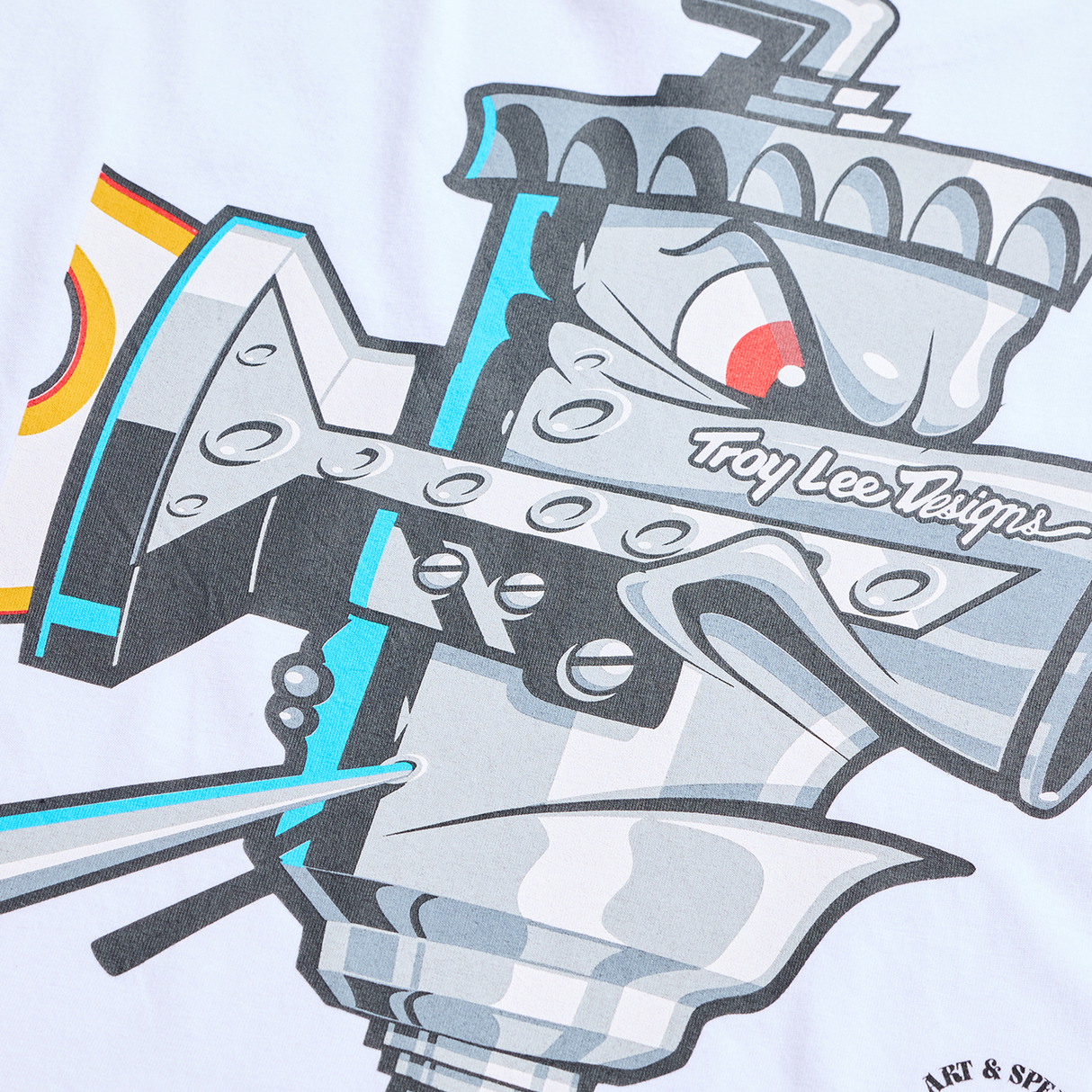 Short Sleeve Tee Carb - White