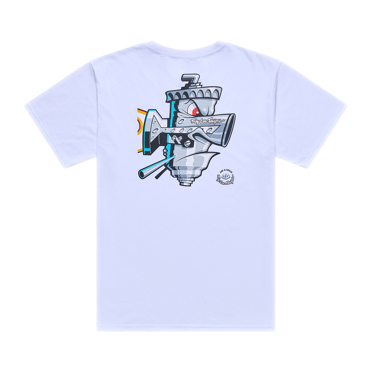 Short Sleeve Tee Carb - White