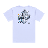 Short Sleeve Tee Carb - White