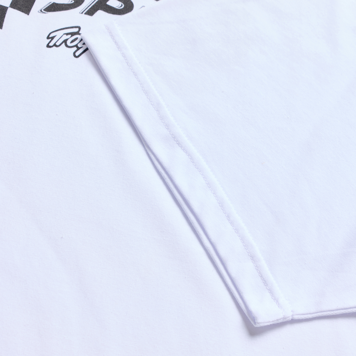 Short Sleeve Tee Finish Line - White