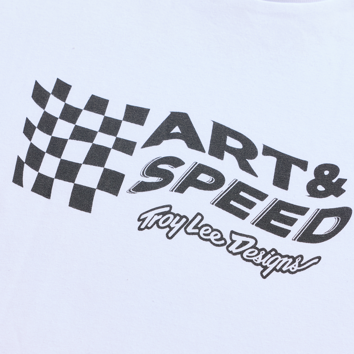 Short Sleeve Tee Finish Line - White