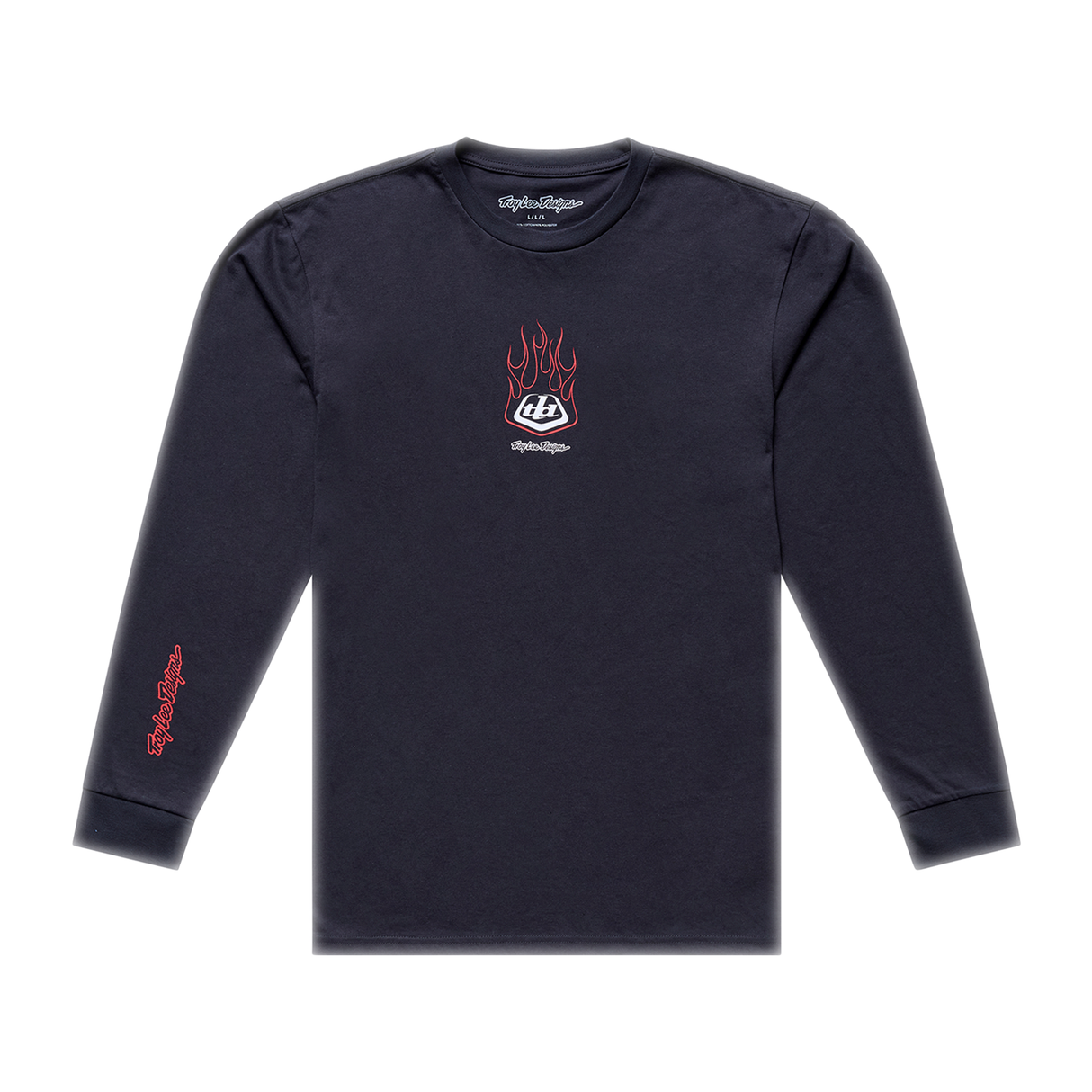 Long Sleeve Tee Flame2 - Carbon