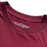 Short Sleeve Tee Flame2 - Sangria