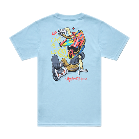 Youth Short Sleeve Tee Heritage - Dawn Blue