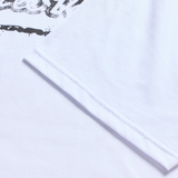 Short Sleeve Tee Repeat - White