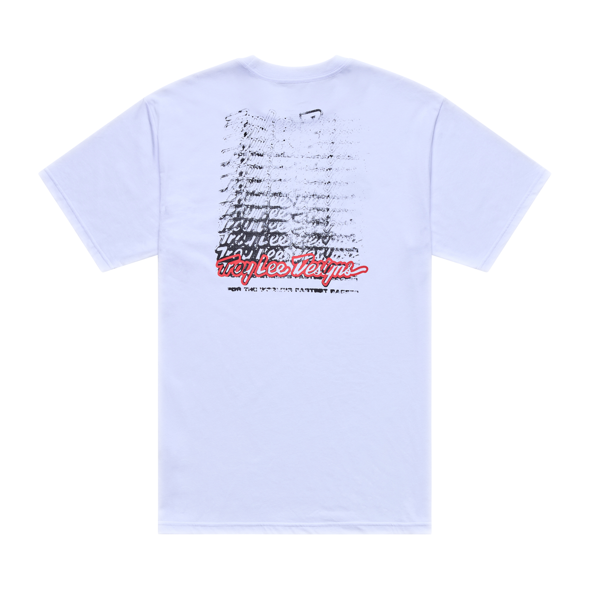 Short Sleeve Tee Repeat - White