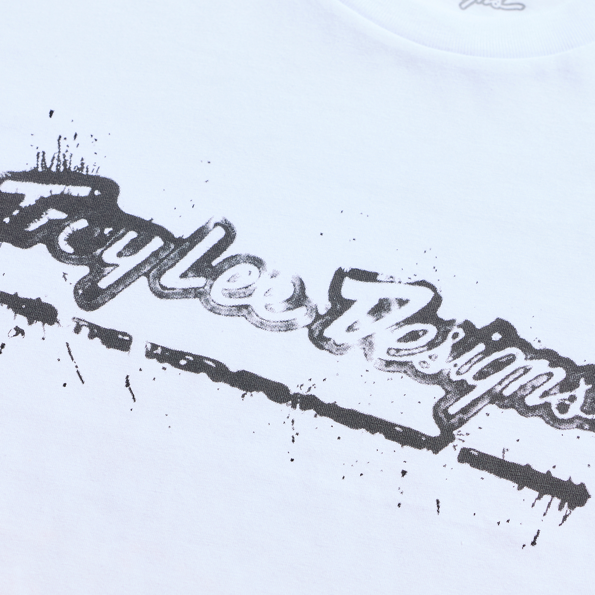 Short Sleeve Tee Repeat - White