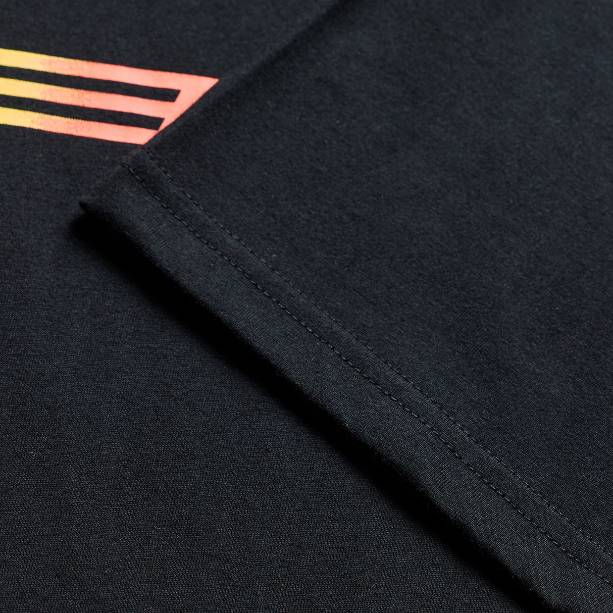 Short Sleeve Tee Stripes - Black