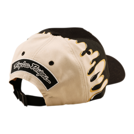 Unstructured Curved Snapback Finish Line - Black/Pumice