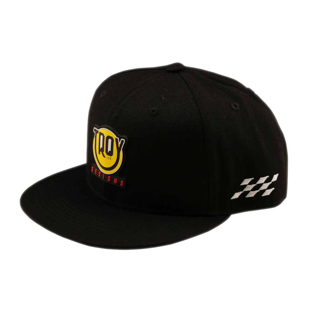Flat Bill Snapback Happy Dayz - Black