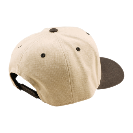 Curved Snapback Hat Imprint - Pumice/Black