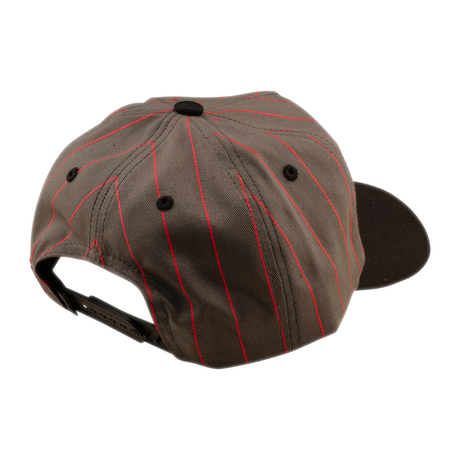 Unstructured Curved Snapback Medieval - Gray/Red