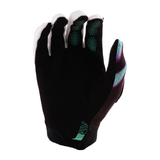 Youth AIR Glove Overspray - Black/Real Teal