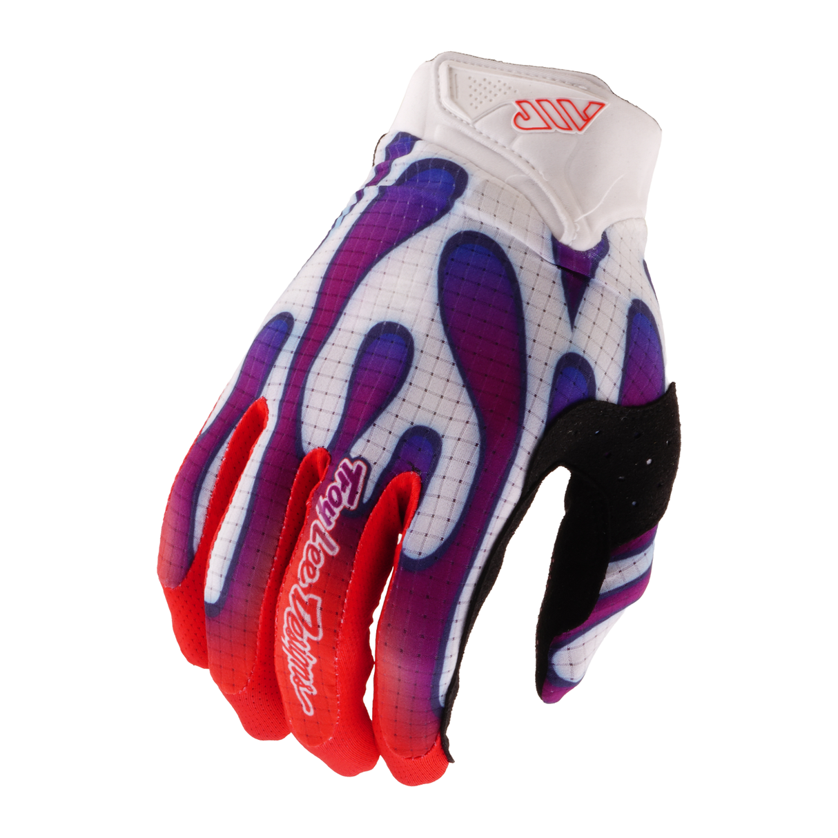 Youth AIR Glove Overspray - White/Violet