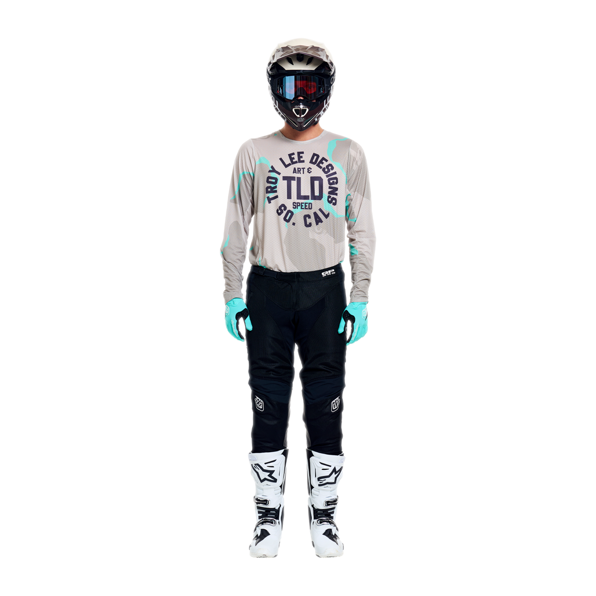 GP PRO AIR Jersey Camo - Aqua Desert