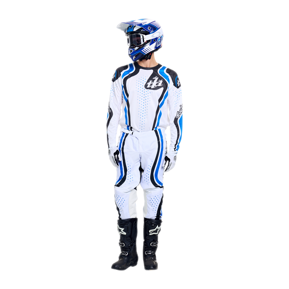 GP PRO Jersey Roller - White/Blue