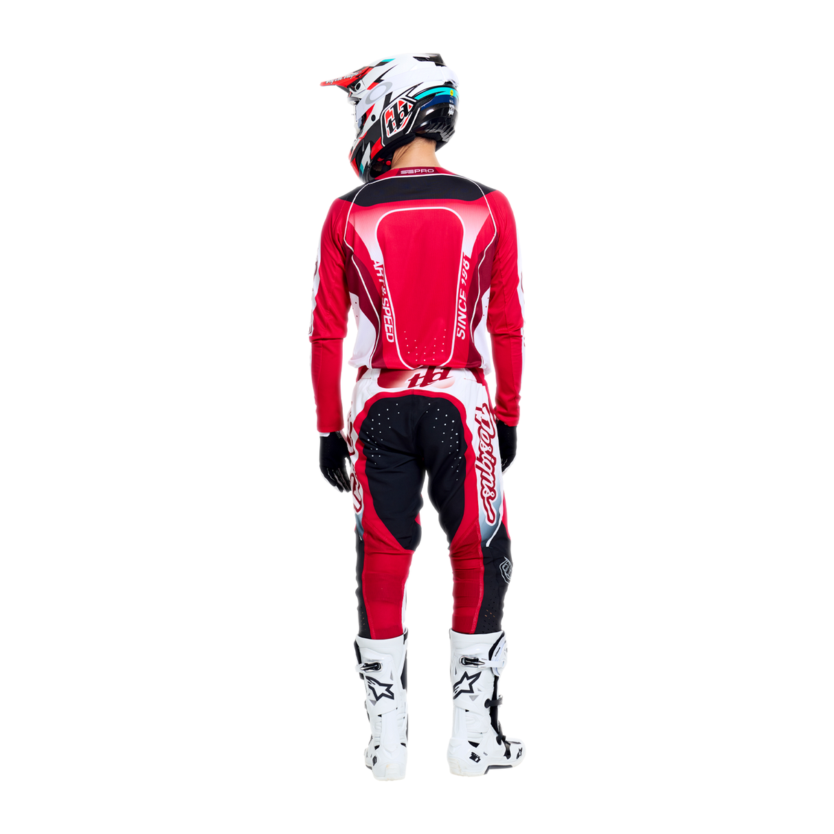 SE PRO Pant Salvo - Red/White