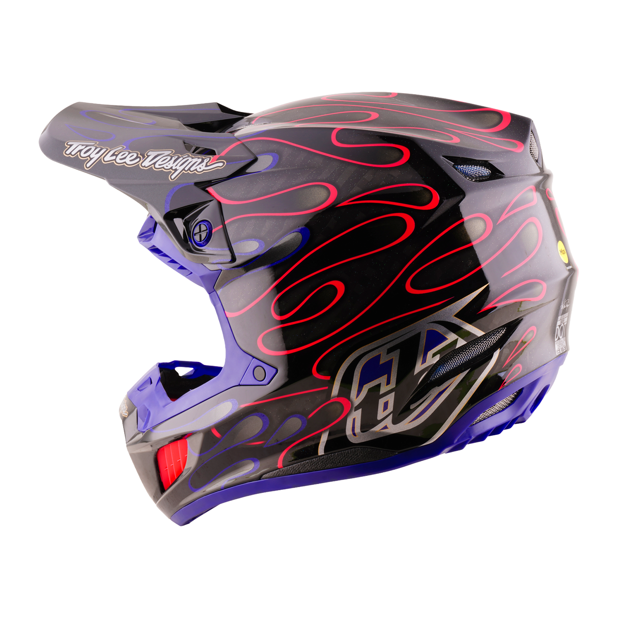 SE5 CARBON Helmet w/Mips Overspray - Black/Magenta