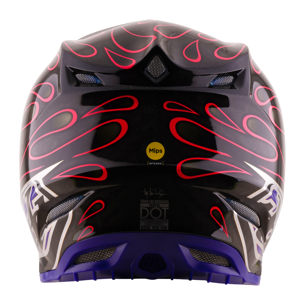 SE5 CARBON Helmet w/Mips Overspray - Black/Magenta
