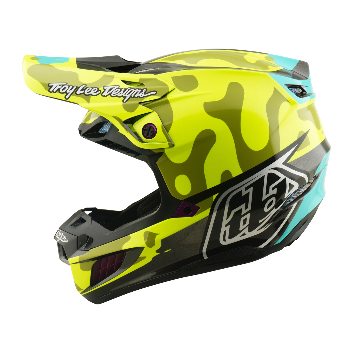 SE5 Composite Helmet w/Mips Myth - Flo Yellow