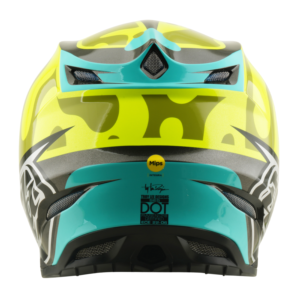 SE5 Composite Helmet w/Mips Myth - Flo Yellow