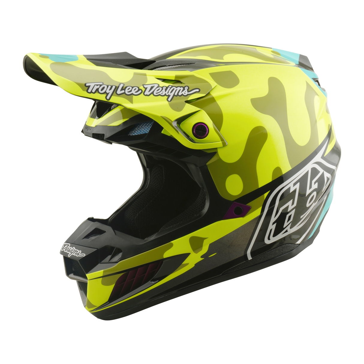 SE5 Composite Helmet w/Mips Myth - Flo Yellow