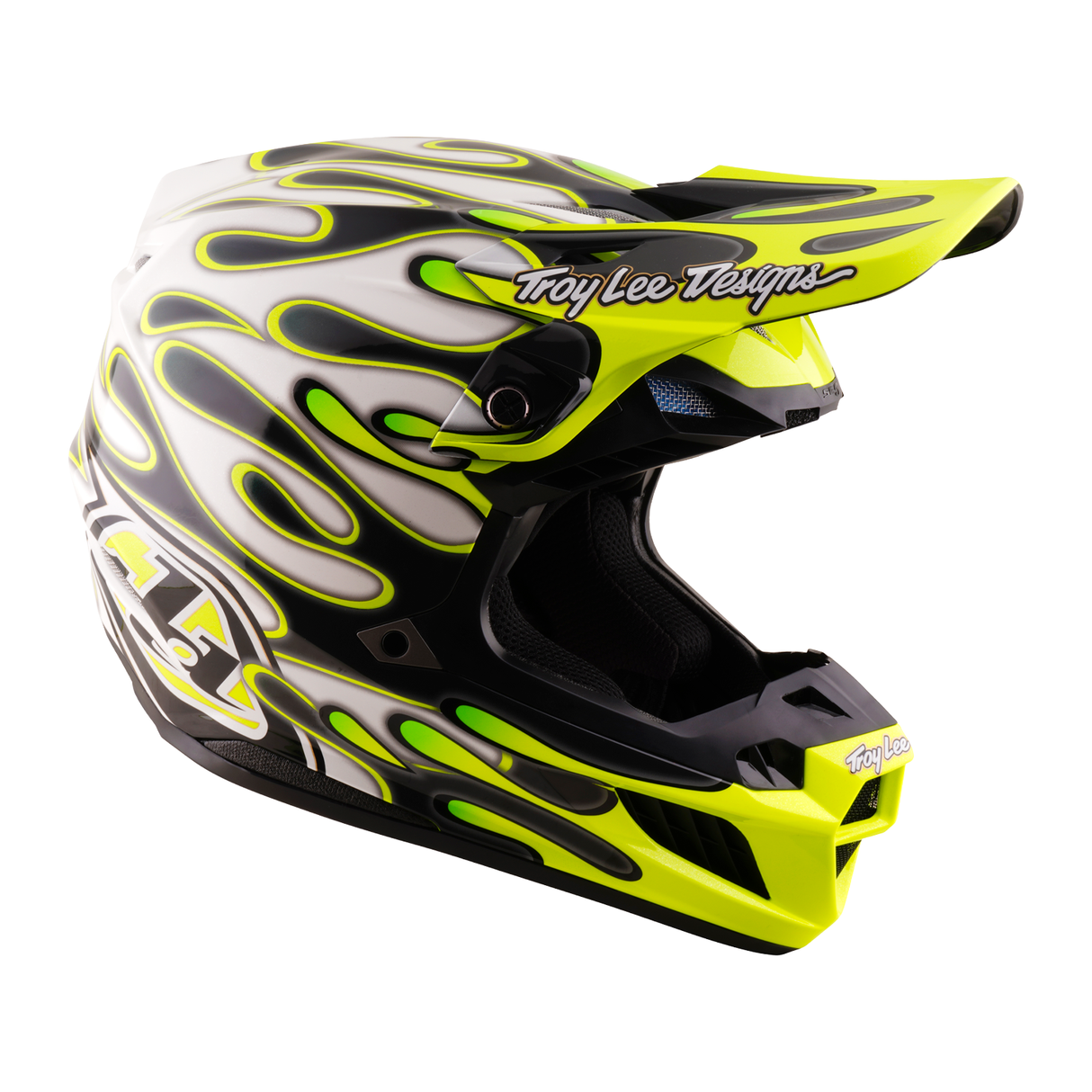 SE5 COMPOSITE Helmet w/Mips Overspray - Charcoal/Flo Yellow