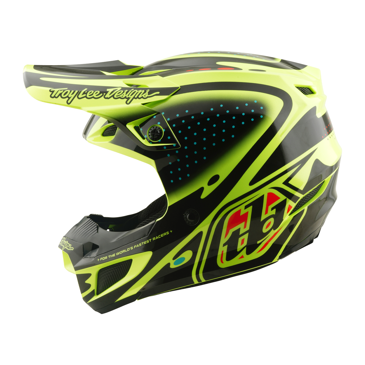 SE5 Polycarbonate Helmet w/Mips The Line - Flo Yellow