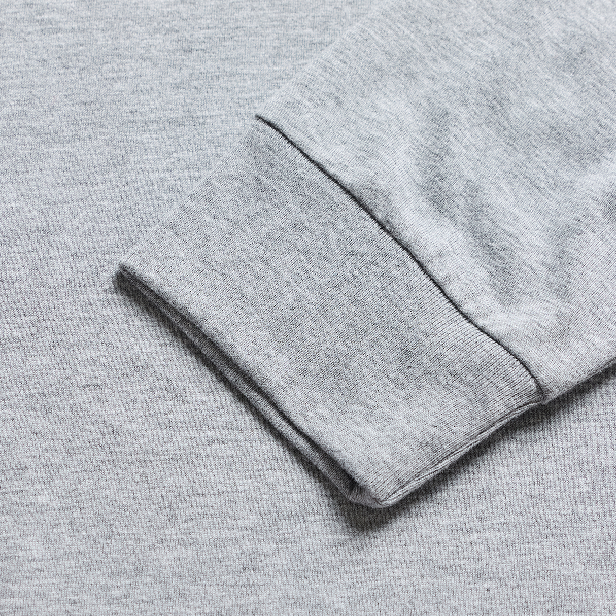 Long Sleeve Tee Signature - Grey Heather