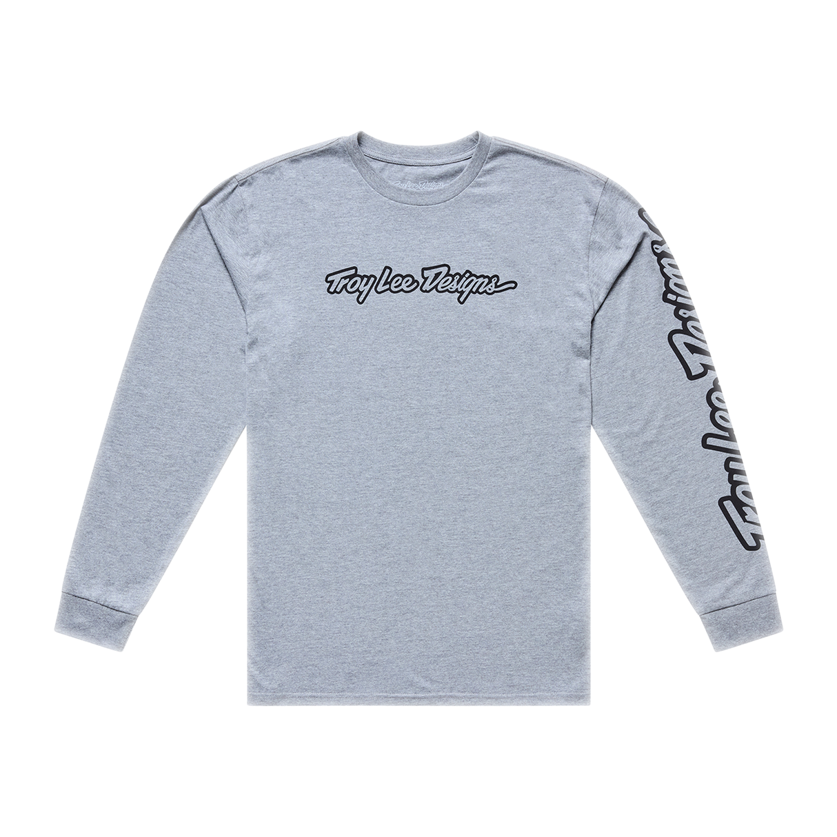 Long Sleeve Tee Signature - Grey Heather