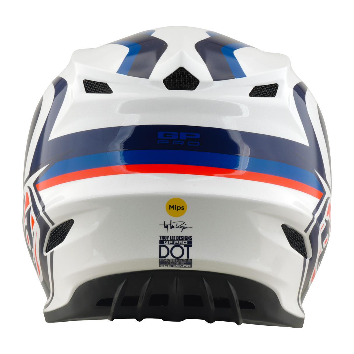 GP PRO Helmet w/Mips Slides - White/Blue
