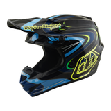 Youth GP PRO Helmet w/Mips Pulse - Black/Flo Yellow