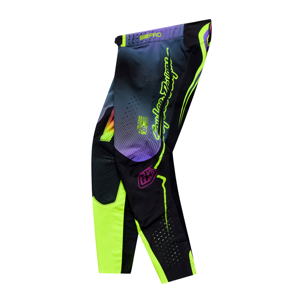SE PRO Pant Wander - Black/Neo Purple