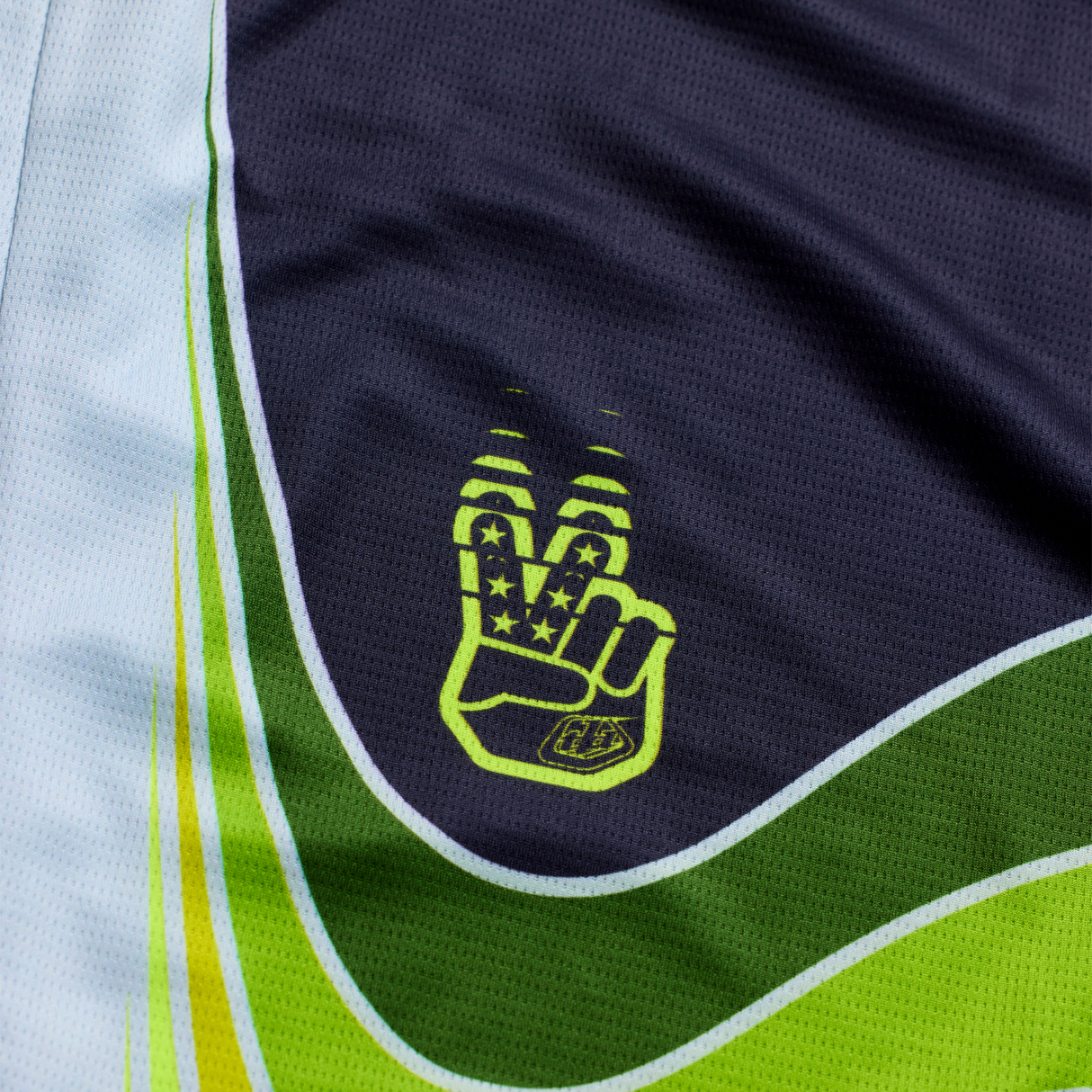 GP PRO Jersey Stagger - Gunmetal/Neo Yellow