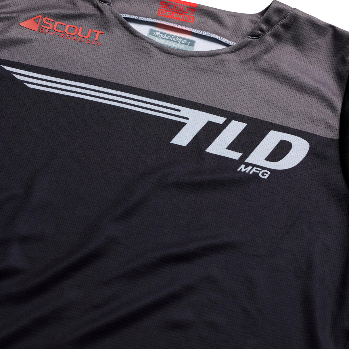 SCOUT GP PRO Jersey Winged - Black