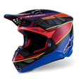 SUPERTECH S-M10 ERA HELMET ECE 22.06 - BLUE/RED/YELLOW FLUO Alpinestars motocross kit
