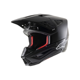 HELMET SM5 SOLID BLACK Alpinestars motocross kit